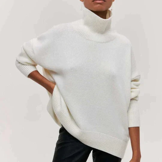 Chloe - Übergroßer Rollkragenpullover